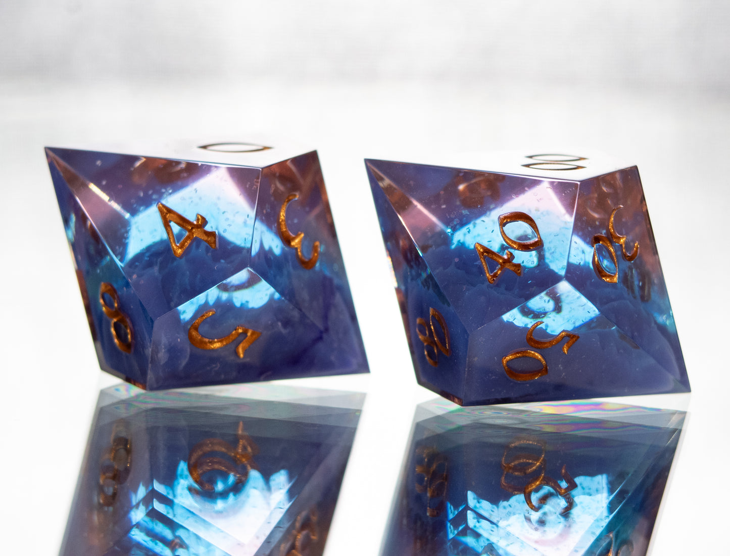Dream Sequence - 7 Piece Handmade Resin Dice