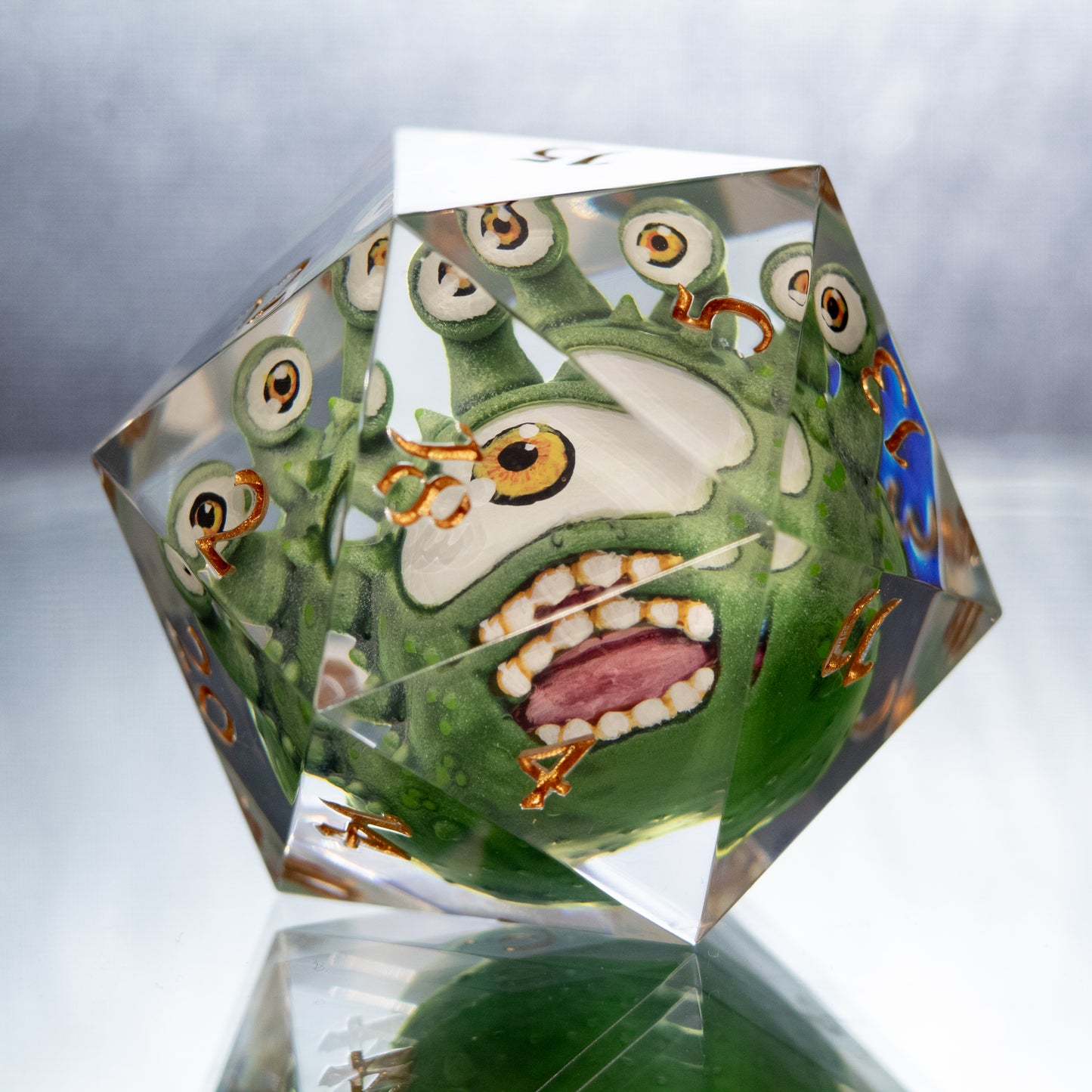 Mike the Beholder - Handmade Chonk D20