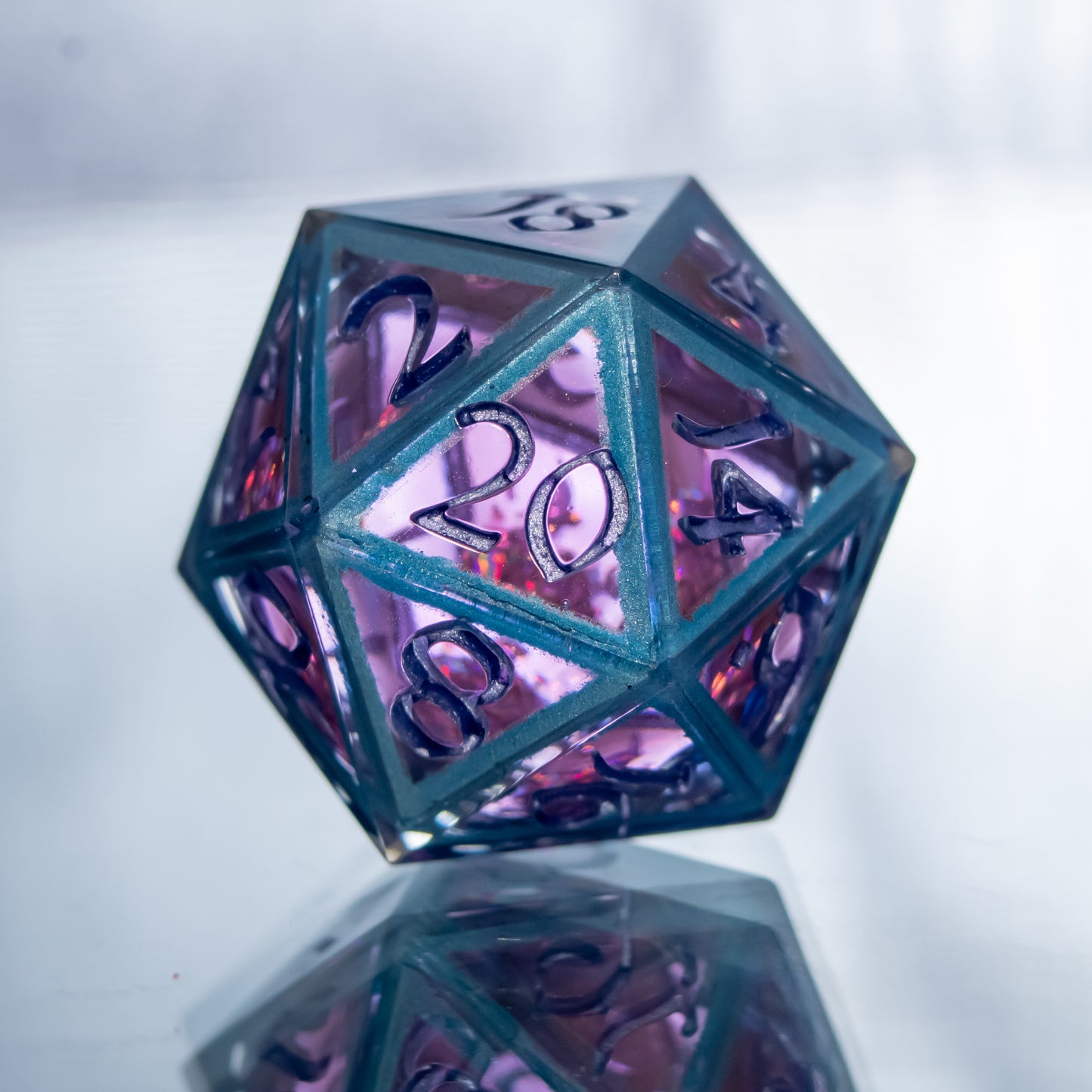 Blue Framed Liquid Core - Single Liquid Core D20