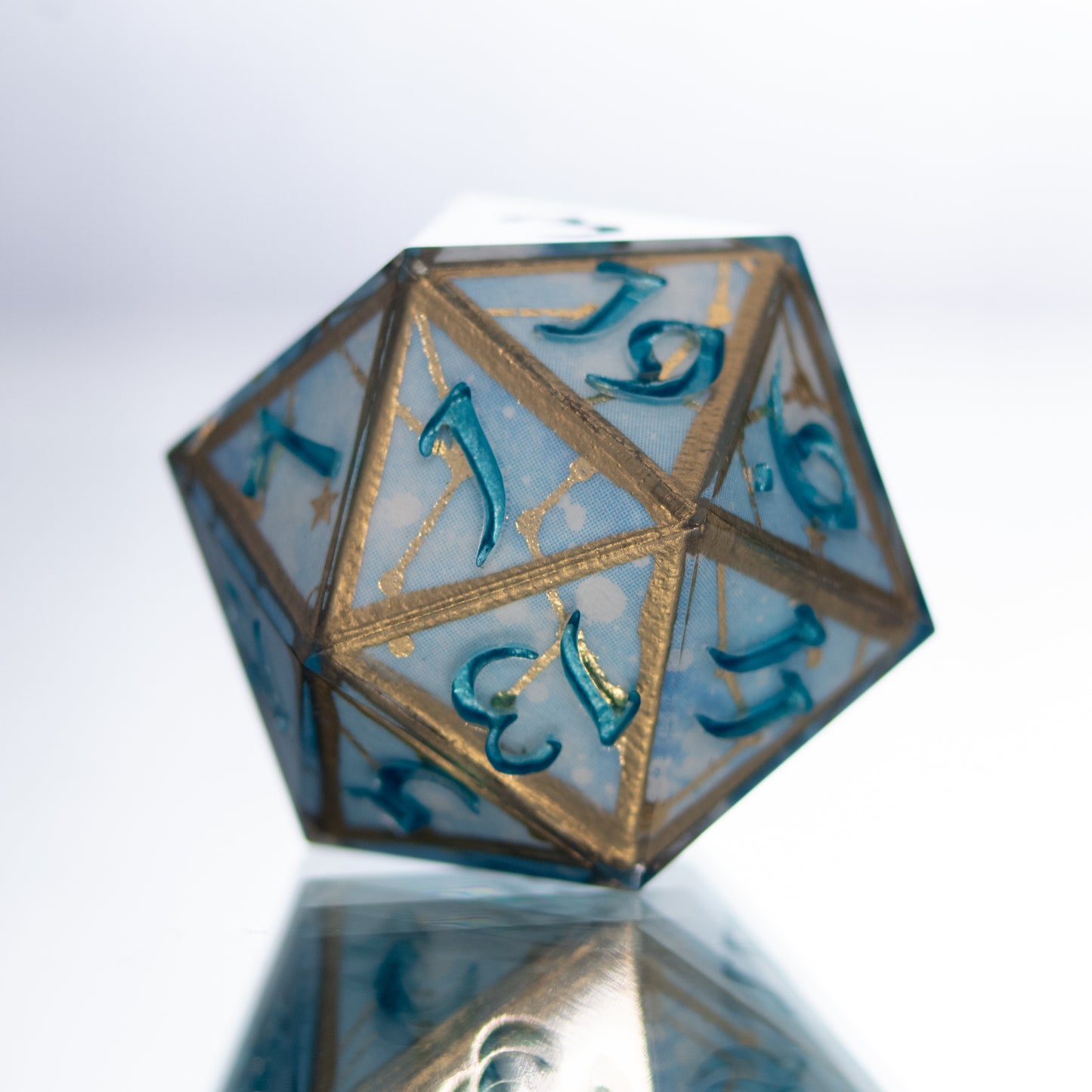 Lullaby - Single Handmade Resin D20