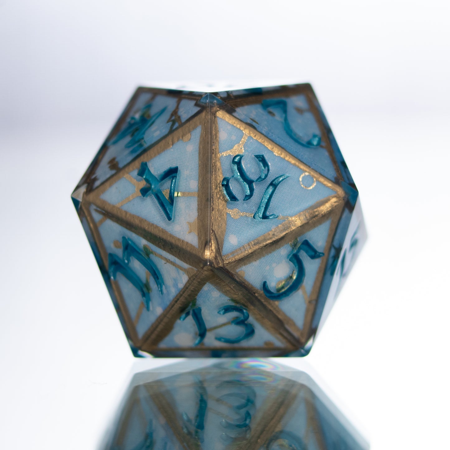 Lullaby - Single Handmade Resin D20