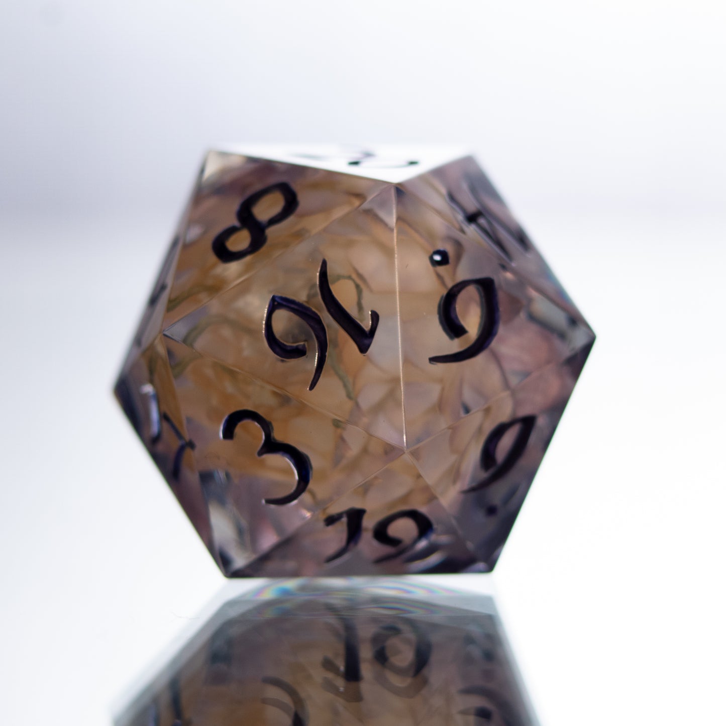 Frozen Flower - Single Handmade Resin D20