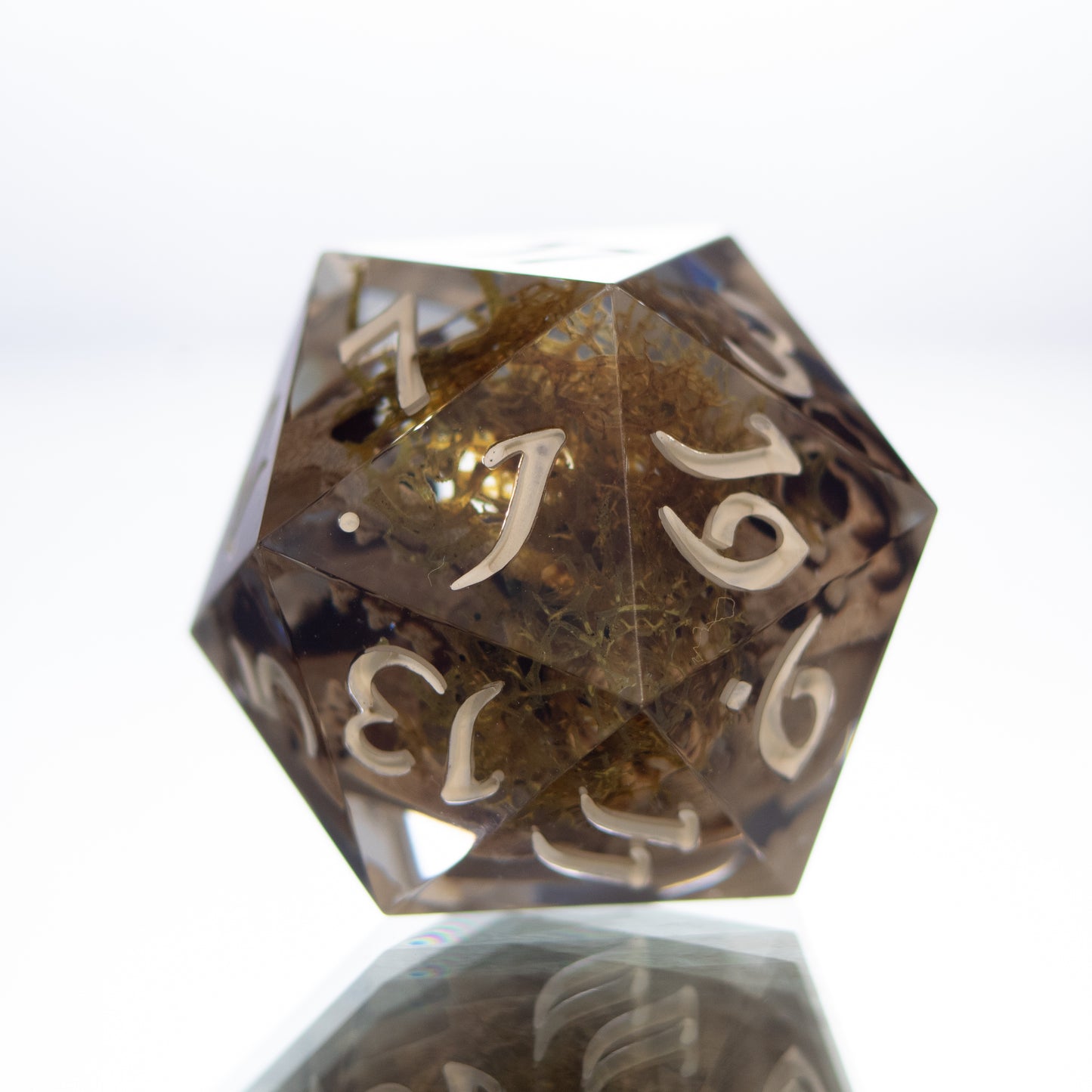 Bog O' Bones - Single Handmade Resin D20