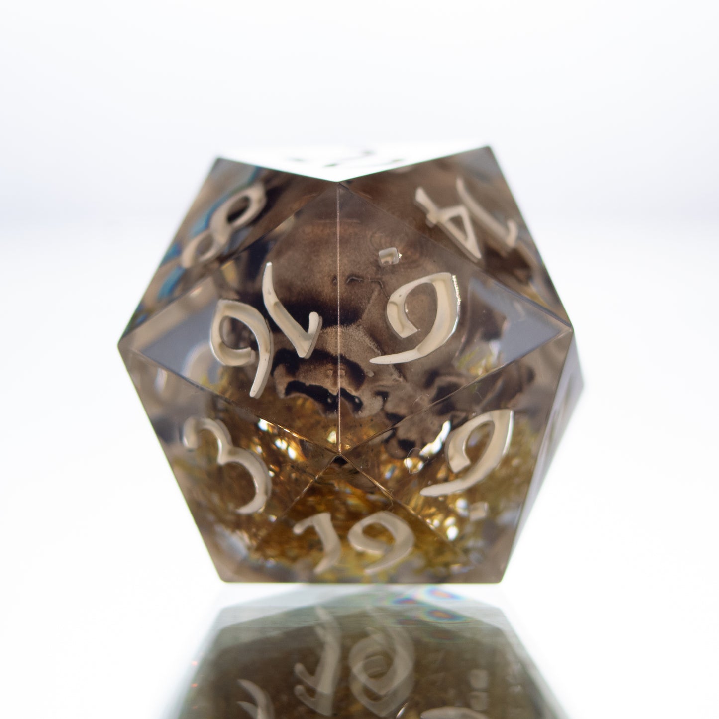Bog O' Bones - Single Handmade Resin D20