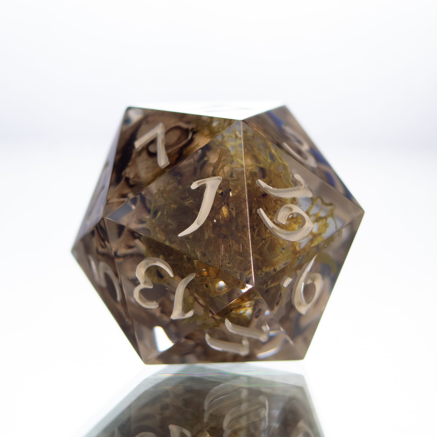 Bog O' Bones - Single Handmade Resin D20