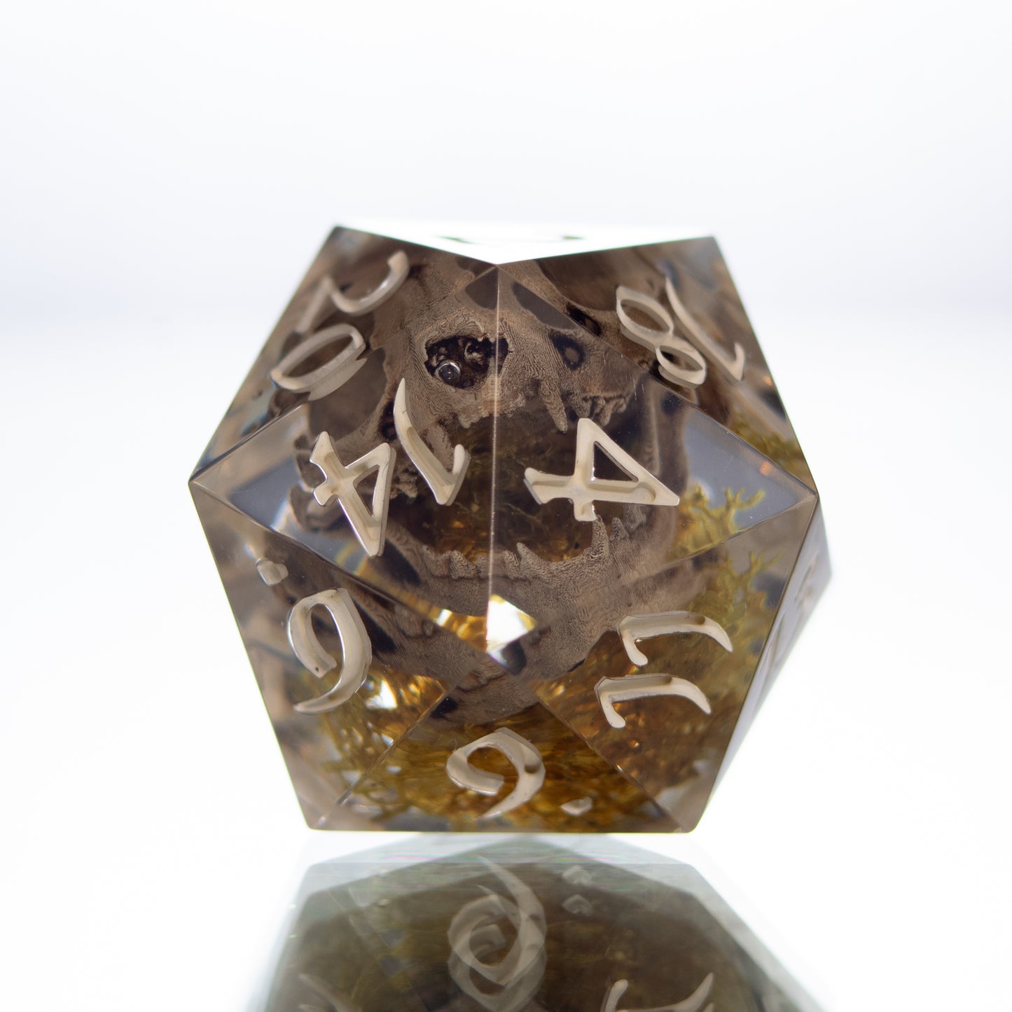 Bog O' Bones - Single Handmade Resin D20