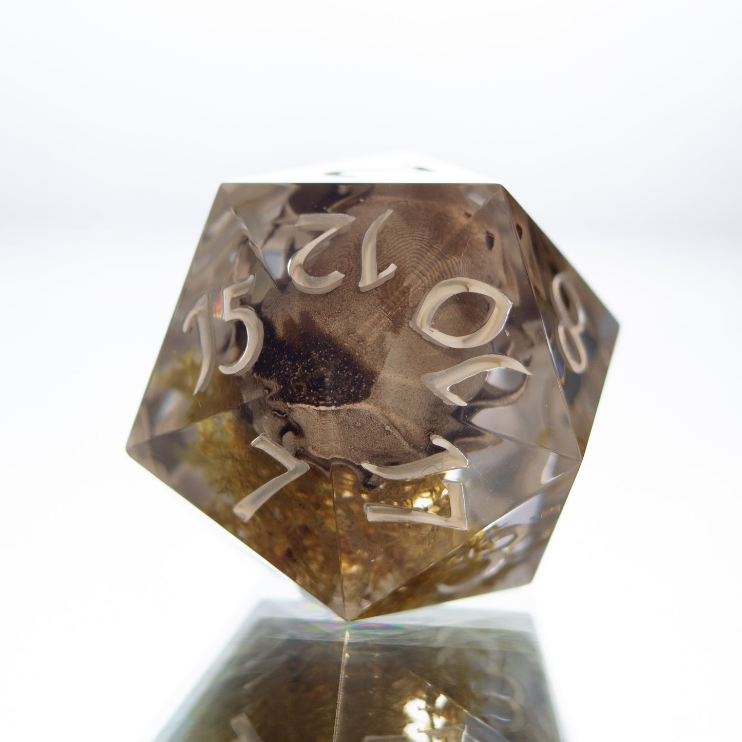 Bog O' Bones - Single Handmade Resin D20