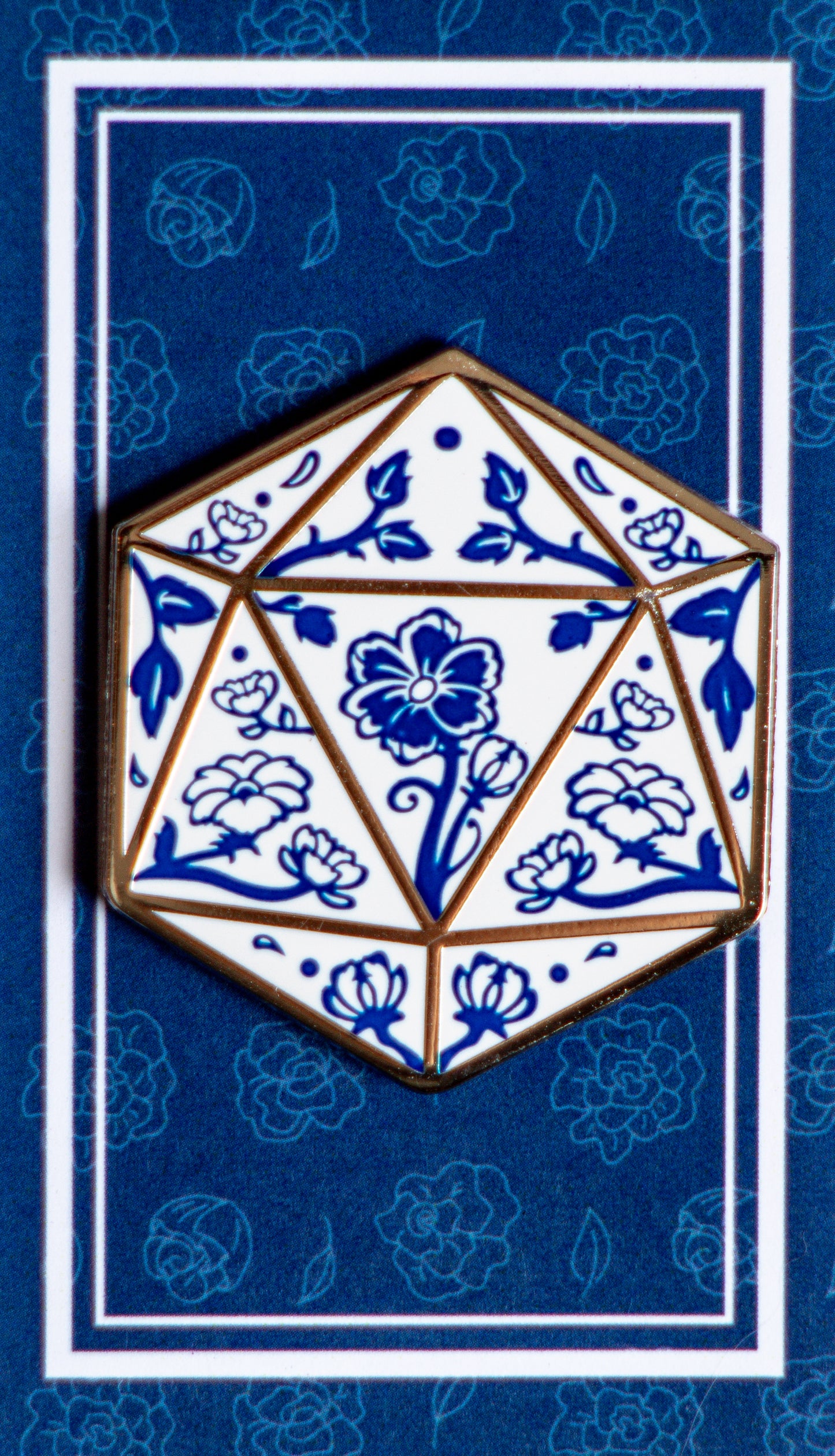 Delft Porcelain Enamel Pin