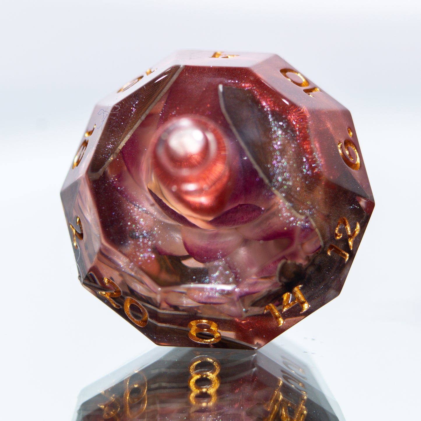 Vampire's Potion - Handmade Resin Bottle D20