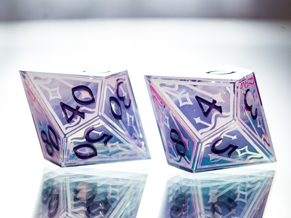Polaris - 7 Piece Handmade Dice