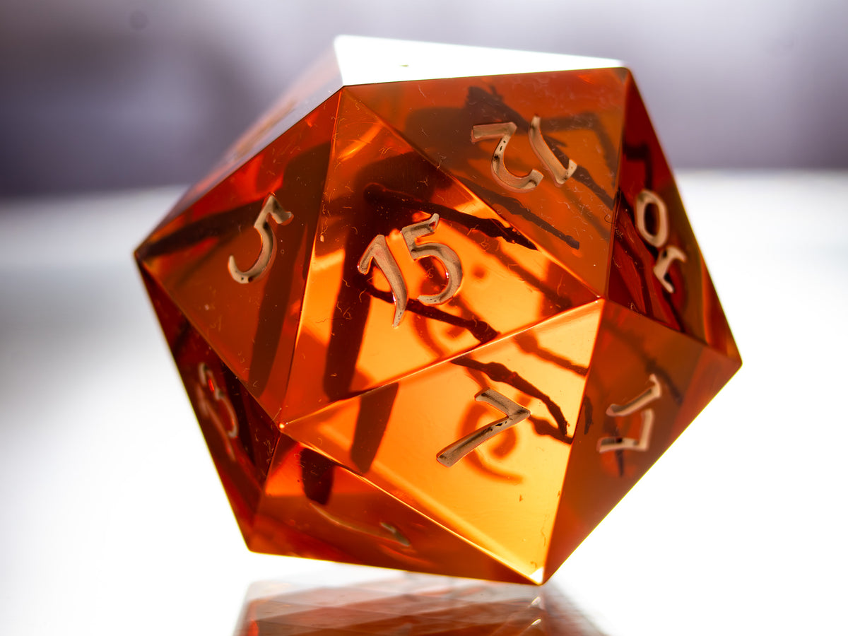 Life Finds a Way - Handmade Chonk D20