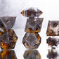 Sunflower Witch- 7 Piece Handmade Resin Dice