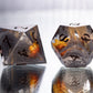 Sunflower Witch- 7 Piece Handmade Resin Dice