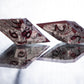 Blood and Steel - Sharp 7 Piece Handmade Resin Dice