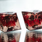 Blood Lich - 7 Piece Handmade Resin Dice