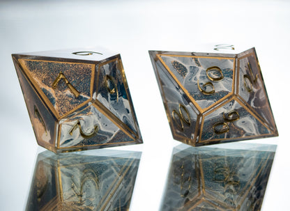 Seafarer - 7 Piece Handmade Resin Dice