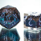 Will-O'-Wisp - 7 Piece Handmade Resin Dice