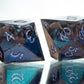 Will-O'-Wisp - 7 Piece Handmade Resin Dice