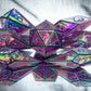 Hyperdrive- Sharp 7 Piece Handmade Resin Dice