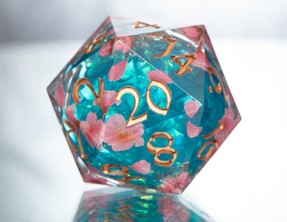 Sakura Waves - Extra Large Liquid Core D20