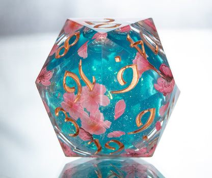 Sakura Waves - Extra Large Liquid Core D20