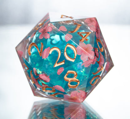 Sakura Waves - Extra Large Liquid Core D20