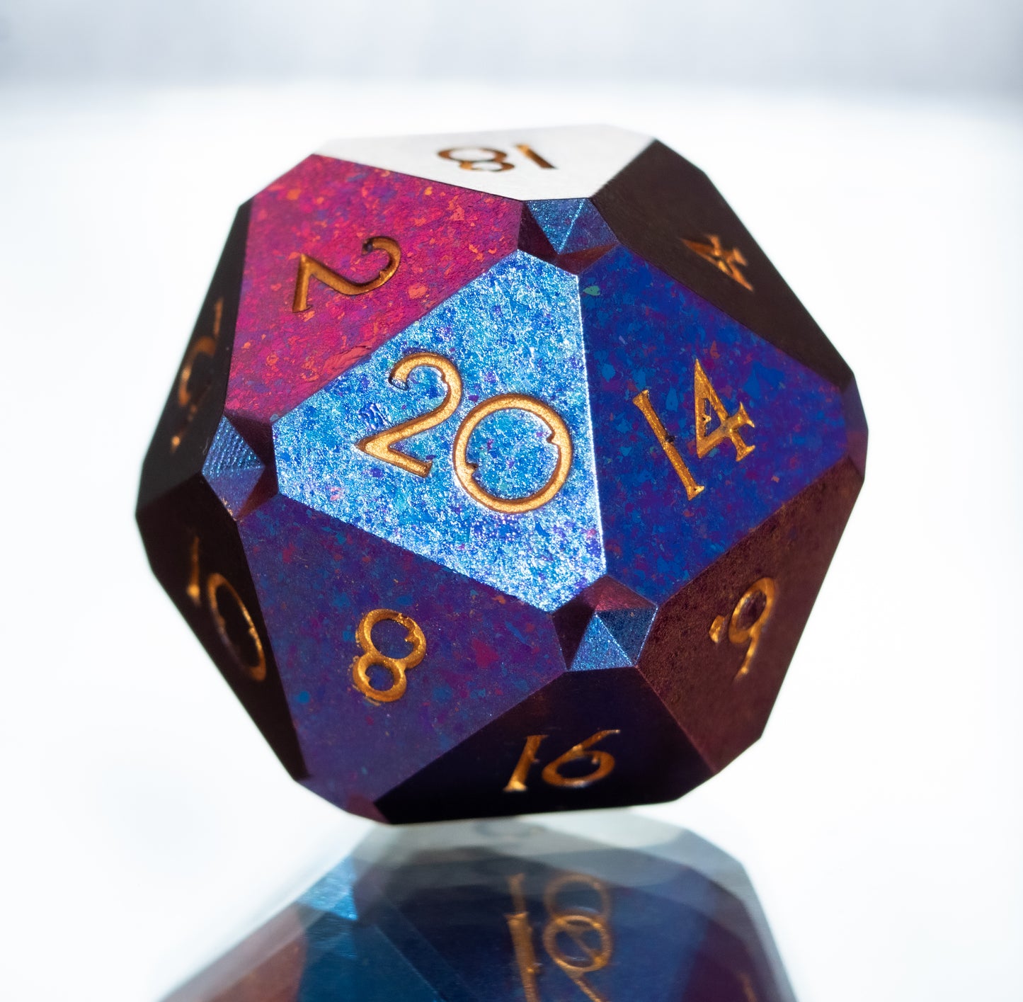 Arcana- Clipped D20