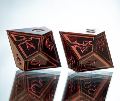 Conqueror - 7 Piece Handmade Resin Dice