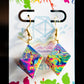 D8 Neon Rainbow Earrings