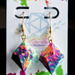 D% Neon Rainbow Earrings
