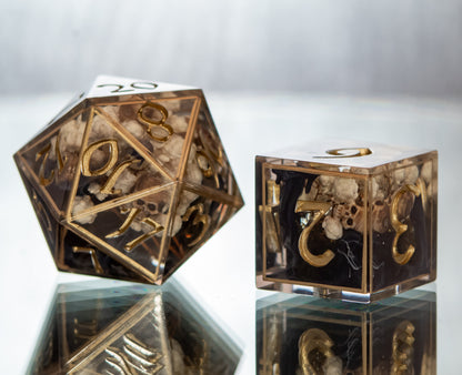 Garden of Souls - Alt 7 Piece Handmade Resin Dice