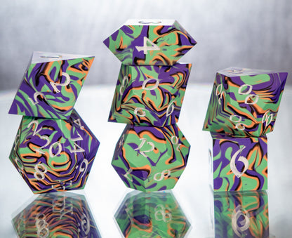 Oogie Boogie - 7 Piece Handmade Resin Dice