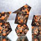Trick or Treat - Alt 7 Piece Handmade Resin Dice