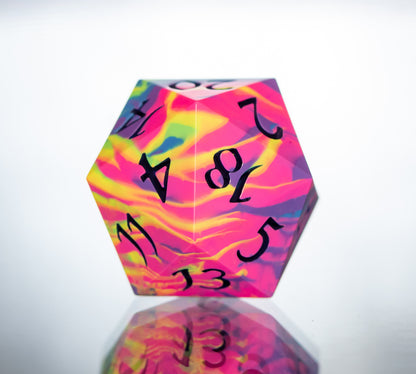 Neon Rainbow Dirty Pour D20