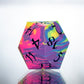 Neon Rainbow Dirty Pour D20