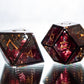Dark Solarium - Alt 7 Piece Handmade Resin Dice