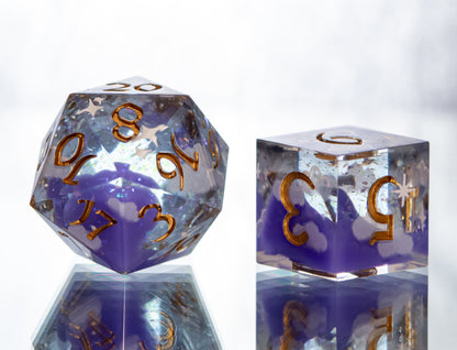 Dreamscape - Alt 7 Piece Handmade Resin Dice