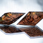 Chicken of the Woods - Sharp 7 Piece Handmade Resin Dice
