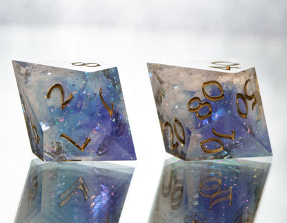 Arcane Skies - Alt 7 Piece Handmade Resin Dice