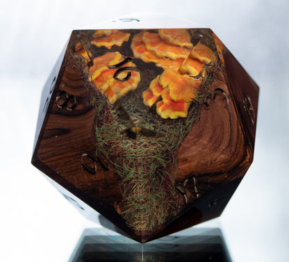 Chicken of the Woods - Handmade Chonk D20