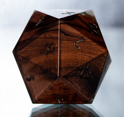 Chicken of the Woods - Handmade Chonk D20