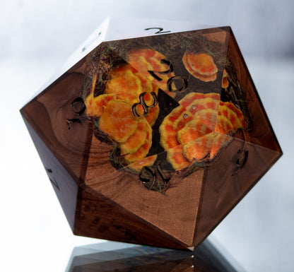 Chicken of the Woods - Handmade Chonk D20