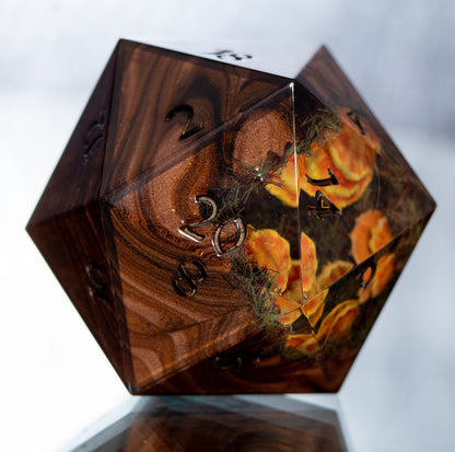 Chicken of the Woods - Handmade Chonk D20