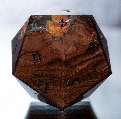 Chicken of the Woods - Handmade Chonk D20