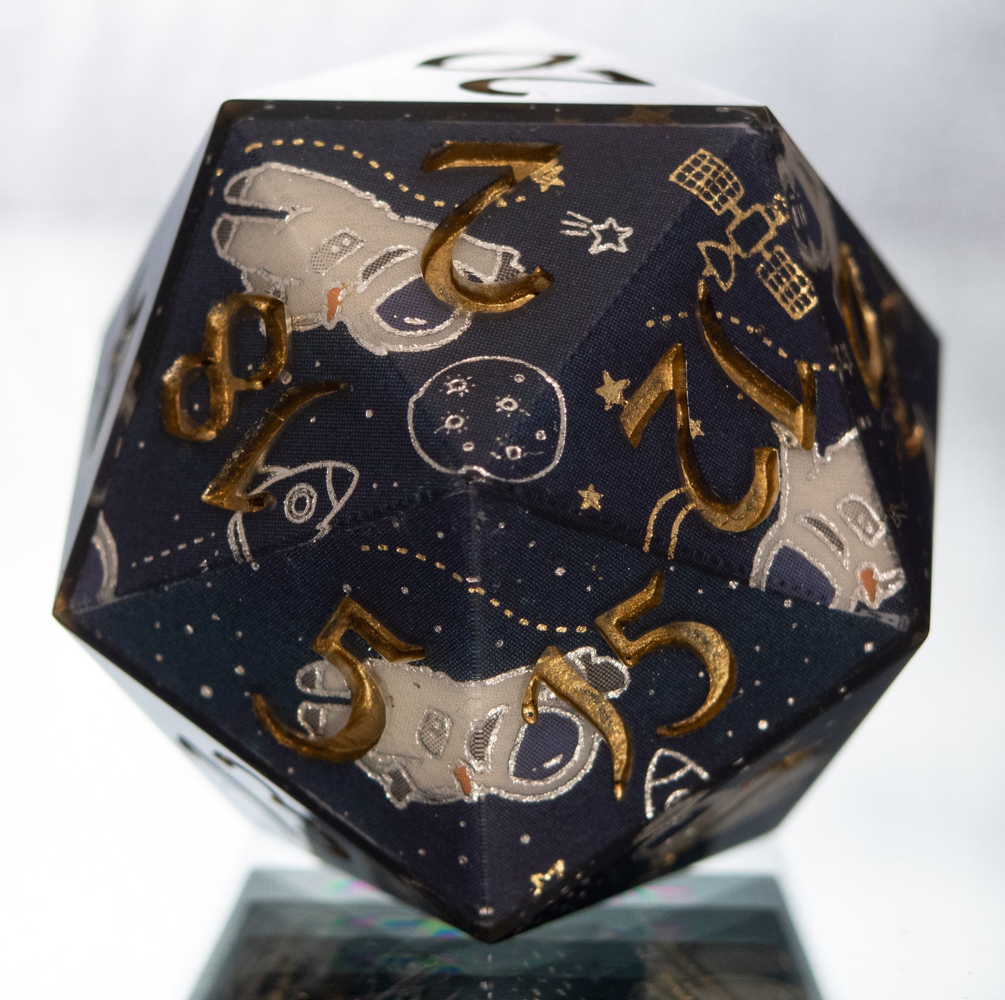 Astronauts - Handmade Chonk D20