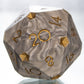 Marble Halls - Clipped Handmade D20