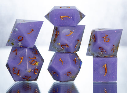 Make Believe - 7 Piece Handmade Resin Dice