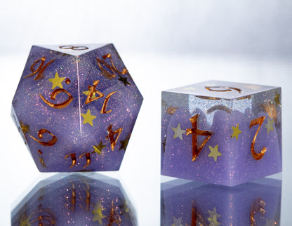 Make Believe - 7 Piece Handmade Resin Dice