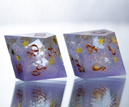 Make Believe - 7 Piece Handmade Resin Dice