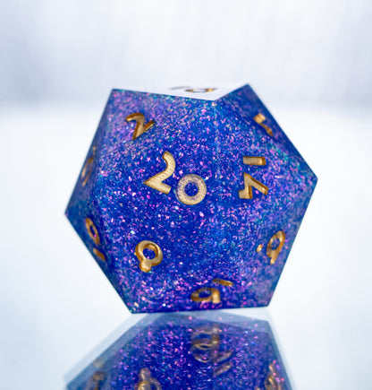 Glitter Bomb - Handmade D20